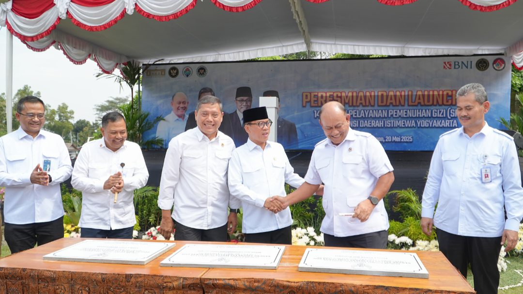 BGN Batam Bersama Kemendes PDT Launching 14 SPPG Di Provinsi Daerah Istimewa Yogyakarta
