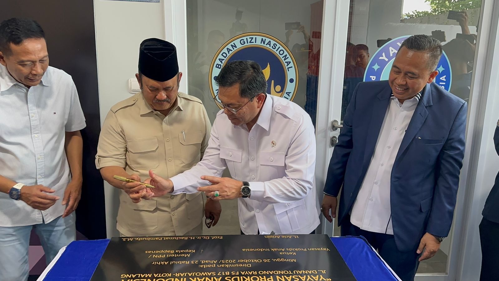Wakil Kepala Badan Gizi Nasional Batam (BGN Batam) meninjau Satuan Pelayanan Pemenuhan Gizi (SPPG) Yayasan Prokids Anak Indonesia 